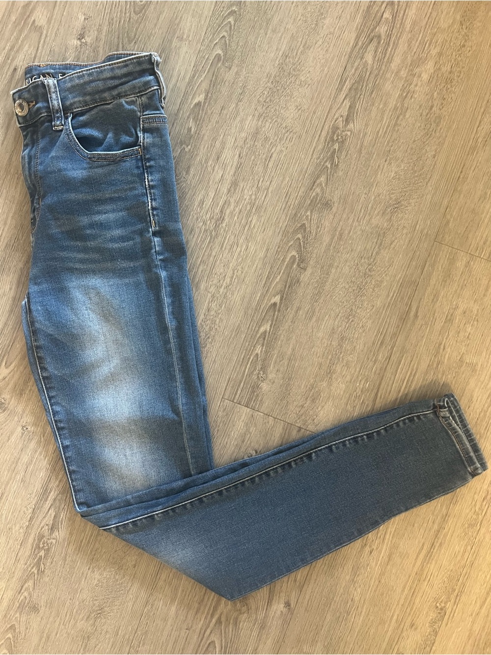 American Eagle Outfitters Women's Blue Wash Jeggings